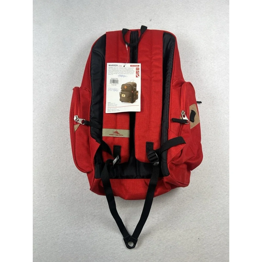 NEW High Sierra Warren Backpack Adventure Travel‎ Sample Unreleased Southwestern